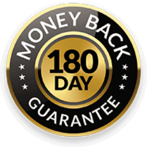 180 Day Money Back Guarantee Certificate